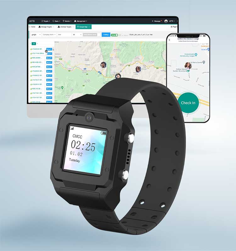 Elektronische Armbandortung