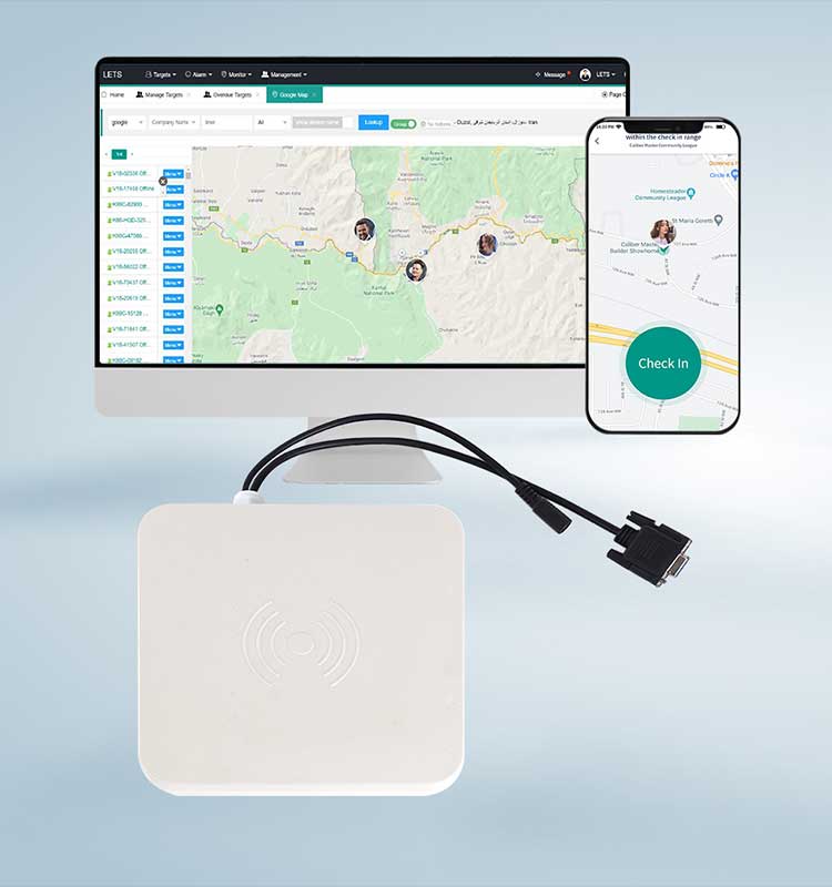 Long-range RFID-Lesegerät